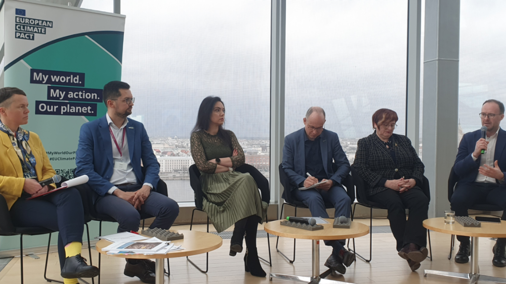 TransScale Project at the Discussion on Construction Waste in Latvia