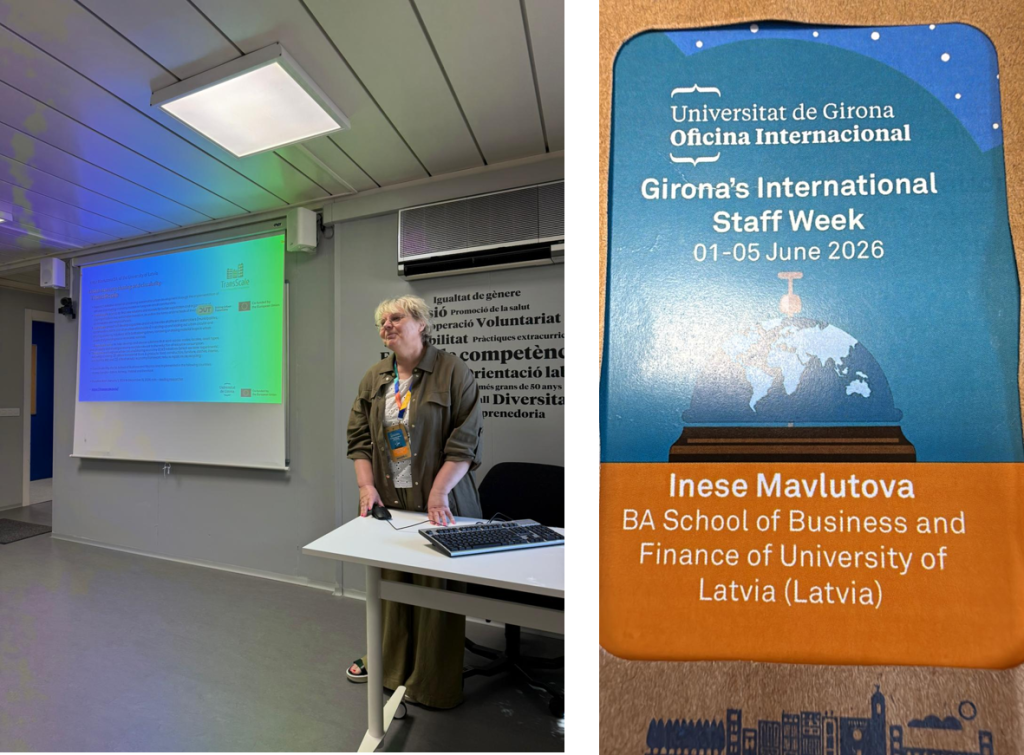 TransScale Project Presented at Girona’s International Staff Week 2026